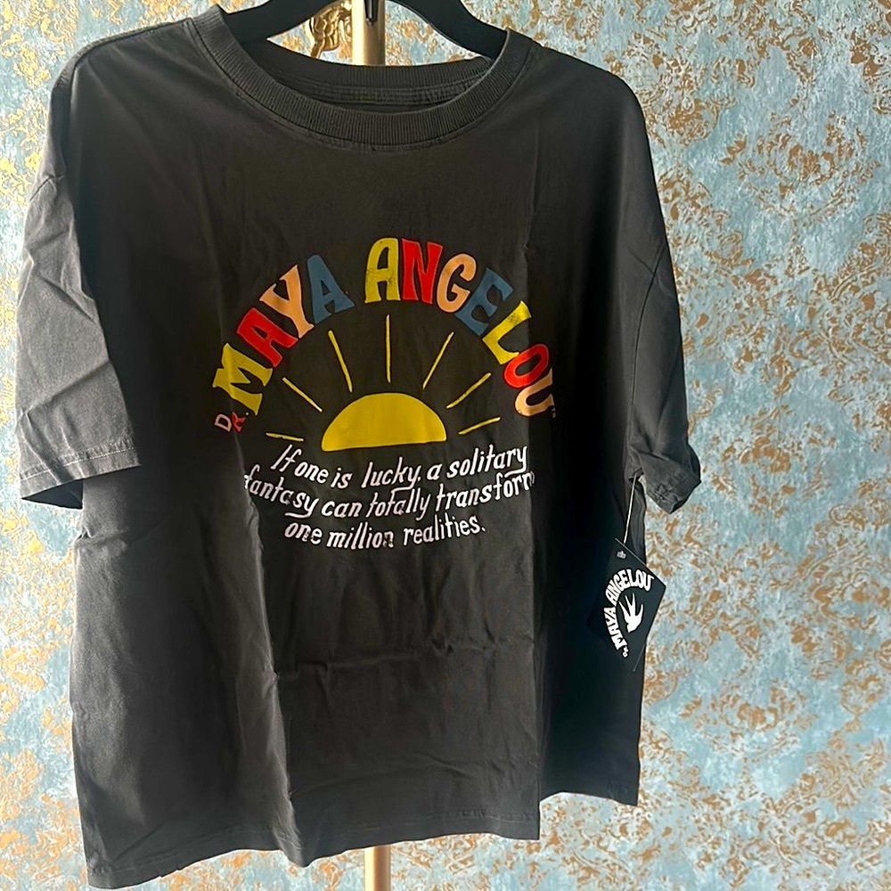 LIMITED  Black Maya Angelou T-Shirt